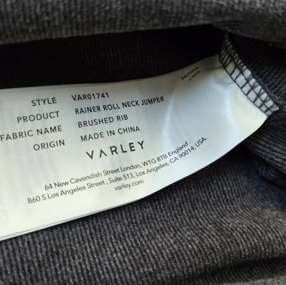 Varley Rainer Roll Neck Turtleneck Sweater NEW size small - Picture 11 of 12